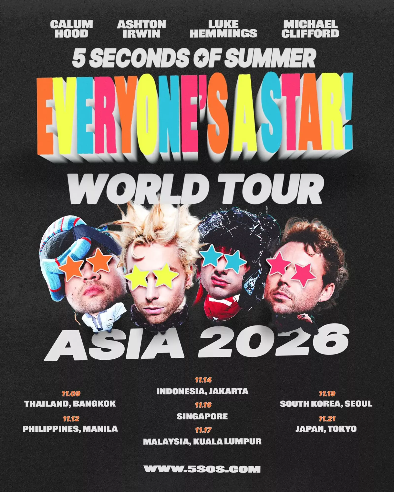 Selepas 10 Tahun, 5 Seconds of Summer Kembali Hangatkan Pentas Di Kuala Lumpur November Ini!