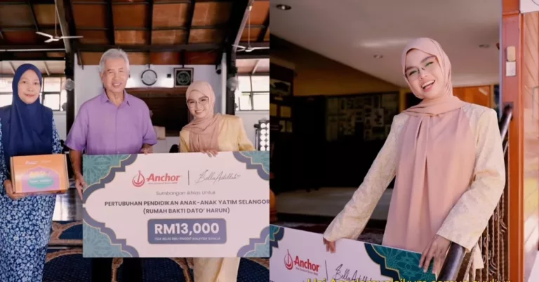 “Sedikit Usaha, Besar Maknanya” Bella Astillah Salur Hasil Jualan Kuih Raya Kepada Rumah Anak Yatim