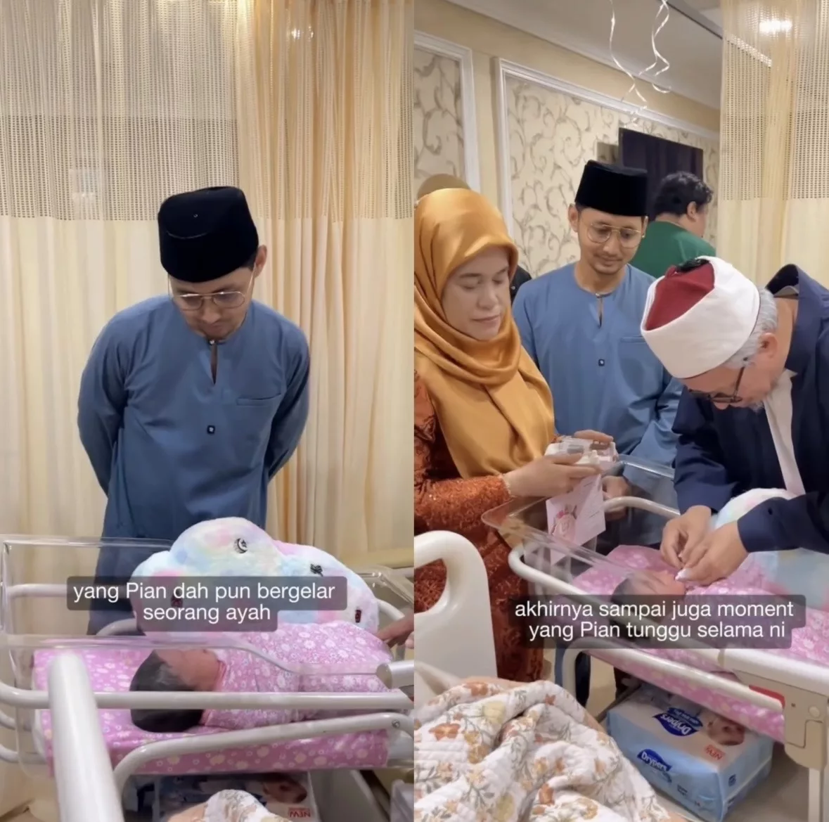 Sufian Suhaimi Kini Bergelar Bapa, Sambut Kelahiran Bayi Sulung Penuh Syukur