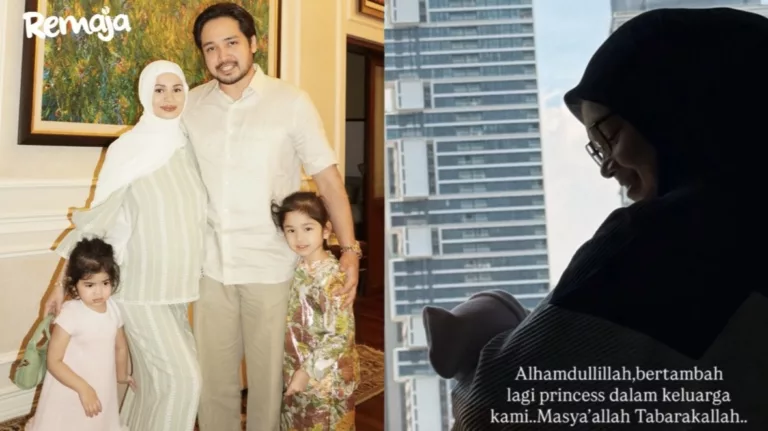 Izara Aishah Selamat Timang Cahaya Mata Ketiga, Siti Nurhaliza Luah Rasa Syukur