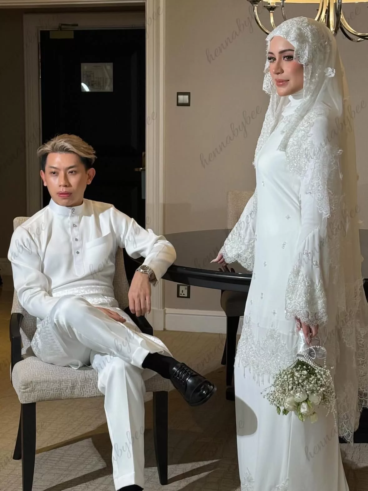 “Kami Dah Kahwin, Bukan Marketing” -Pempengaruh Sam Lim & Parisa Ardina Selamat Bergelar Suami Isteri