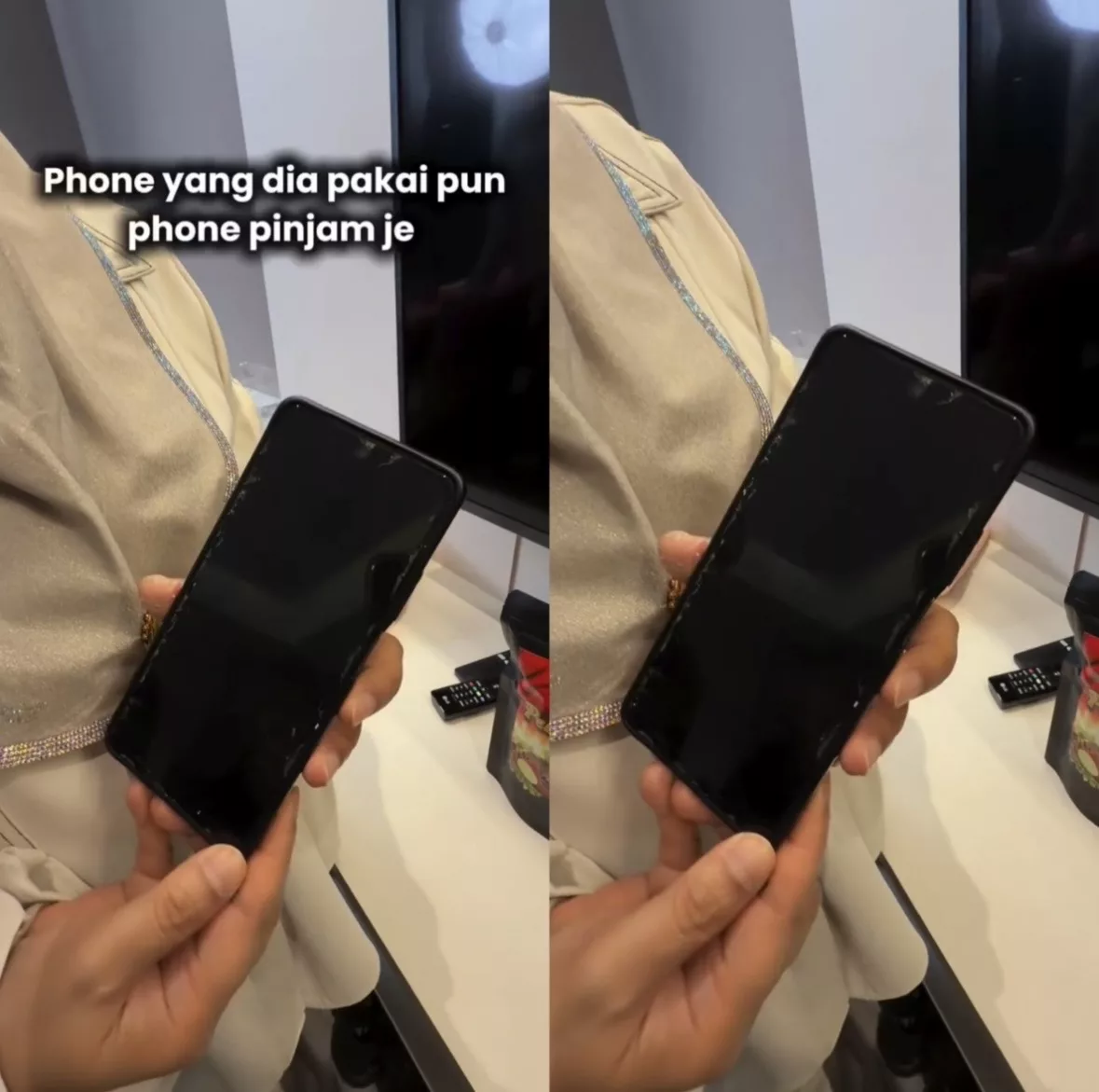 DSV Hadiahkan iPhone 17 Pro Max Buat Azar Azmi, Prihatin Telefon Retak Teruk
