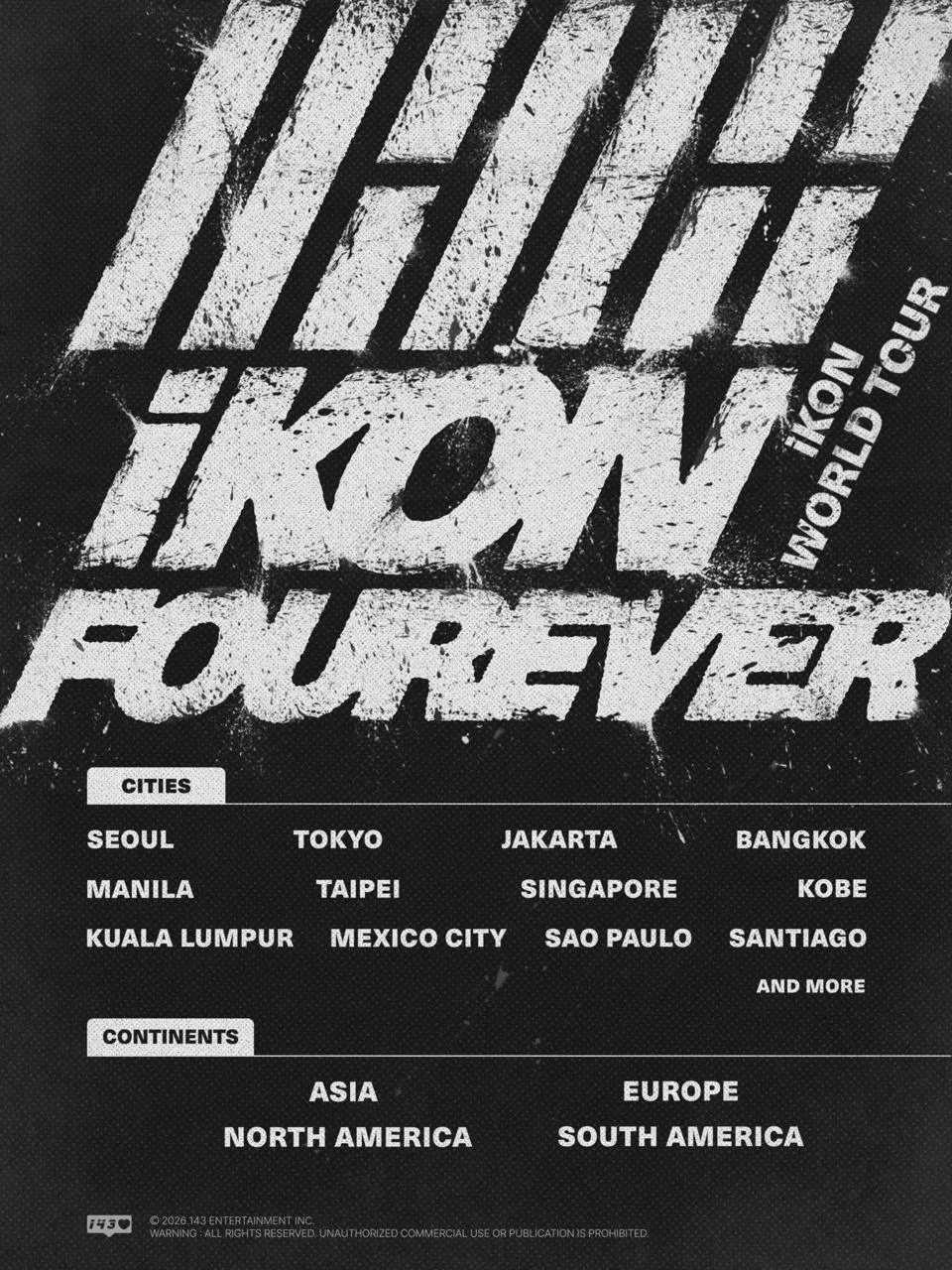 Kembali Selepas 3 Tahun! iKON Bakal Gegarkan Pentas Kuala Lumpur Menerusi Konsert Jelajah ‘FOUREVER’