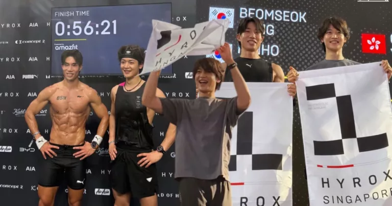 Momentum Juara Berterusan! Minho SHINee Sekali Lagi Ungguli Hyrox Singapura Bersama Hong Beomseok