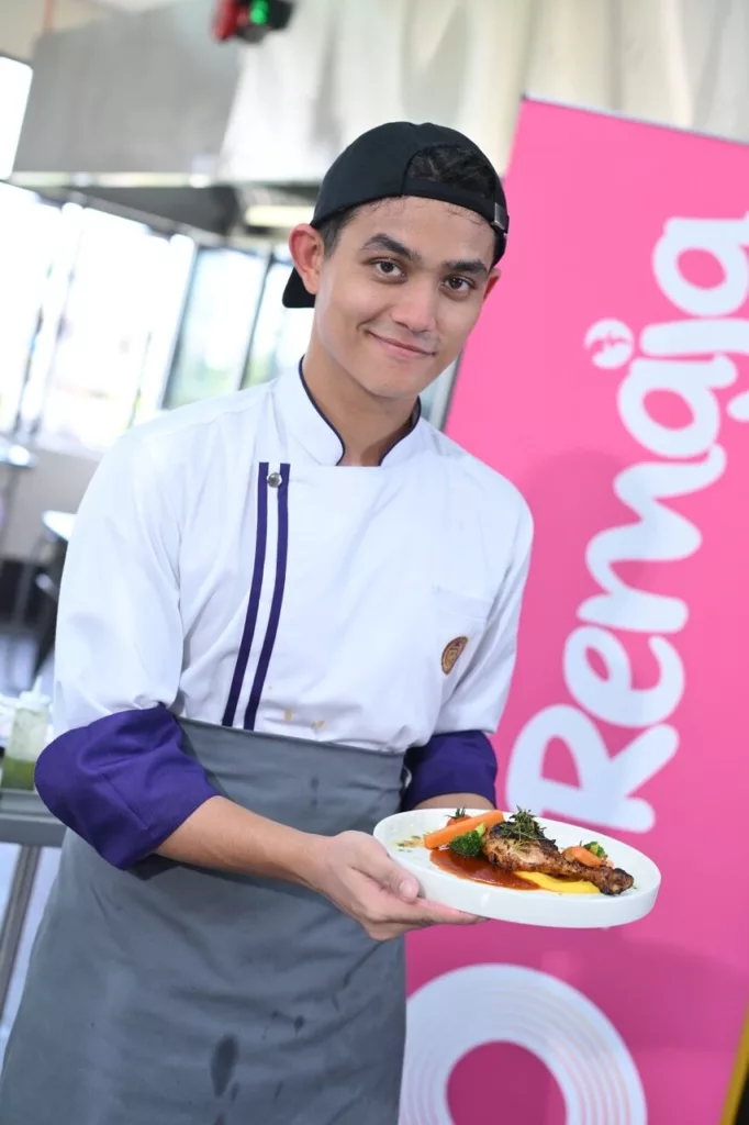 Cabaran 45 Minit Jadi Ujian Besar, Wakil UniSHAMS Tetap Tenang Di Jalen Star Chef 2