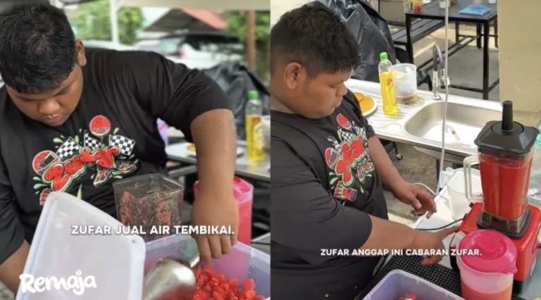 “Bayar Seikhlas Hati” –Kegigihan Remaja Disleksia Cari Rezeki Raih Pujian Netizen