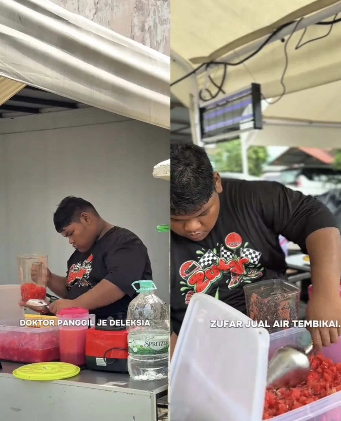 “Bayar Seikhlas Hati” –Kegigihan Remaja Disleksia Cari Rezeki Raih Pujian Netizen