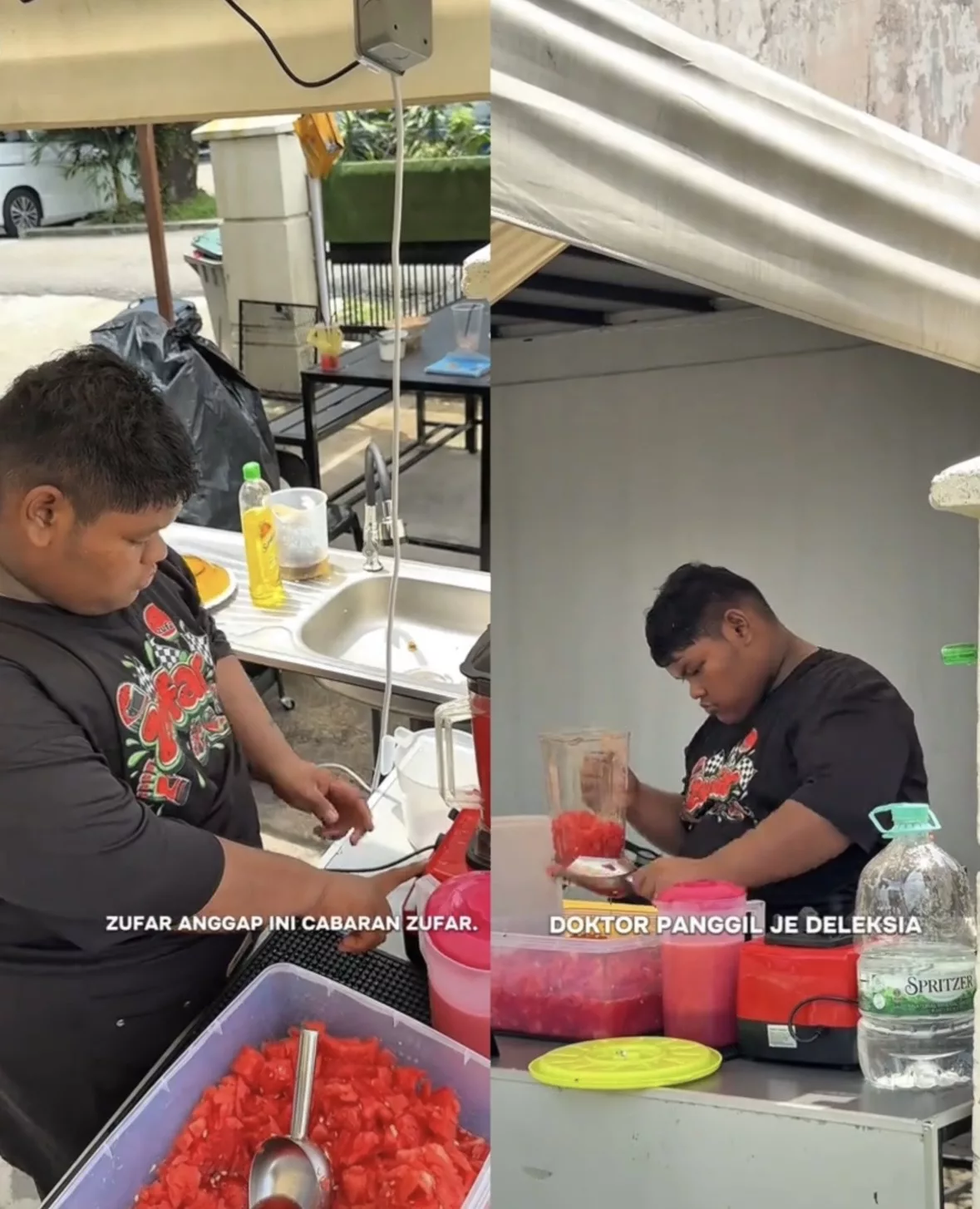 “Bayar Seikhlas Hati” –Kegigihan Remaja Disleksia Cari Rezeki Raih Pujian Netizen