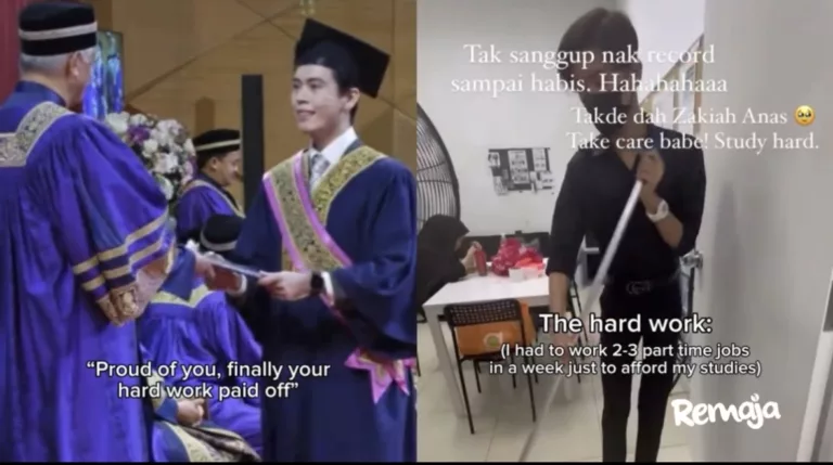 Penuntut UiTM Buat Lebih 10 Kerja Sambilan, Akhirnya Genggam Anugerah Naib Canselor!