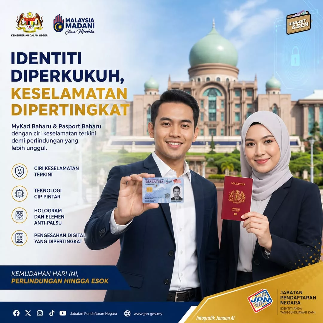 MyKad Generasi Baharu Dilancar Jun, Sistem Imigresen MyNIISe Menyusul September