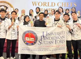 Bawa Pulang 7 Emas! Pelajar UPSI Dominasi World Chefs Championship 2026