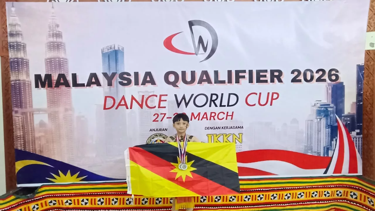 Anak Sarawak Harumkan Nama Malaysia, Dion Das Louis Bawa Warisan Bumi Kenyalang Ke Pentas Dunia