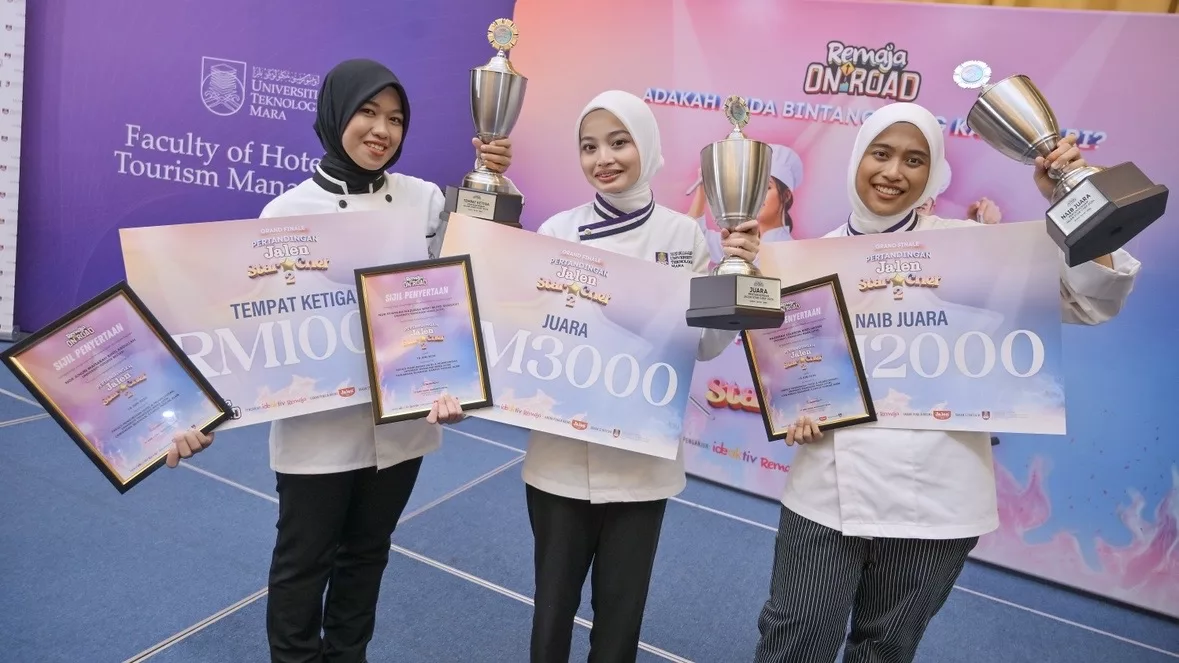 Pernah Tewas, Kini Bergelar Juara! Pelajar UiTM Dungun Takluk Jalen Star Chef 2