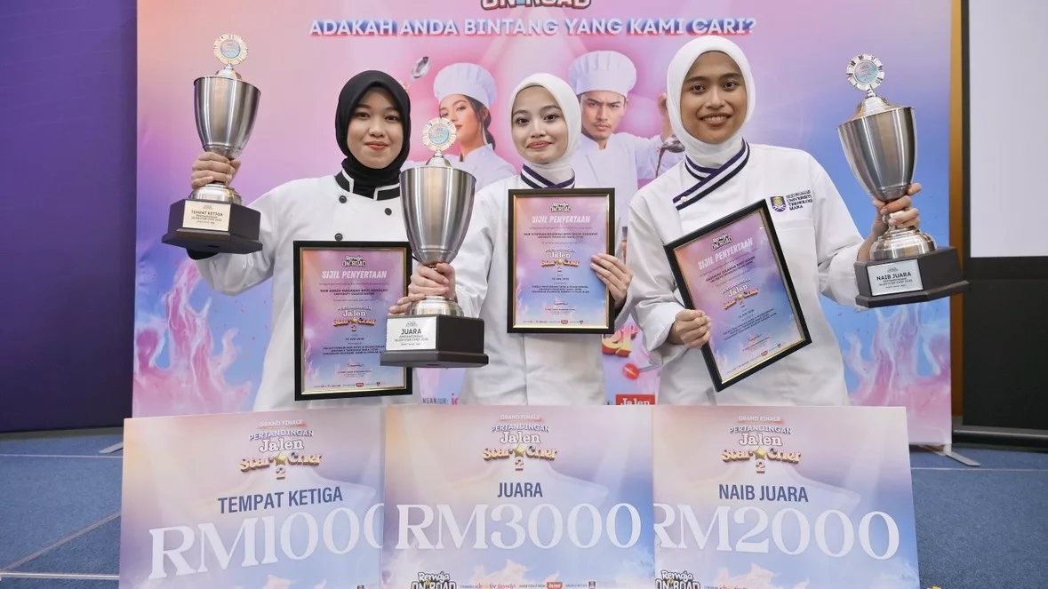 Pernah Tewas, Kini Bergelar Juara! Pelajar UiTM Dungun Takluk Jalen Star Chef 2