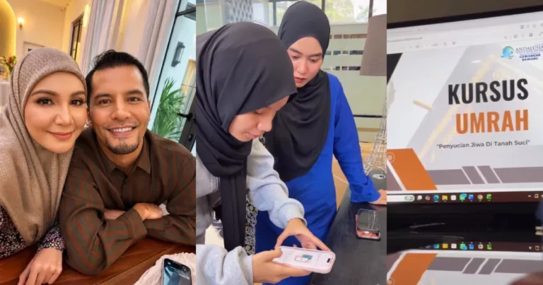 Kursus Di Pejabat Curi Perhatian, Datuk Seri Aliff Syukri & Datin Seri Shahida Bawa 60 Staf Tunai Umrah