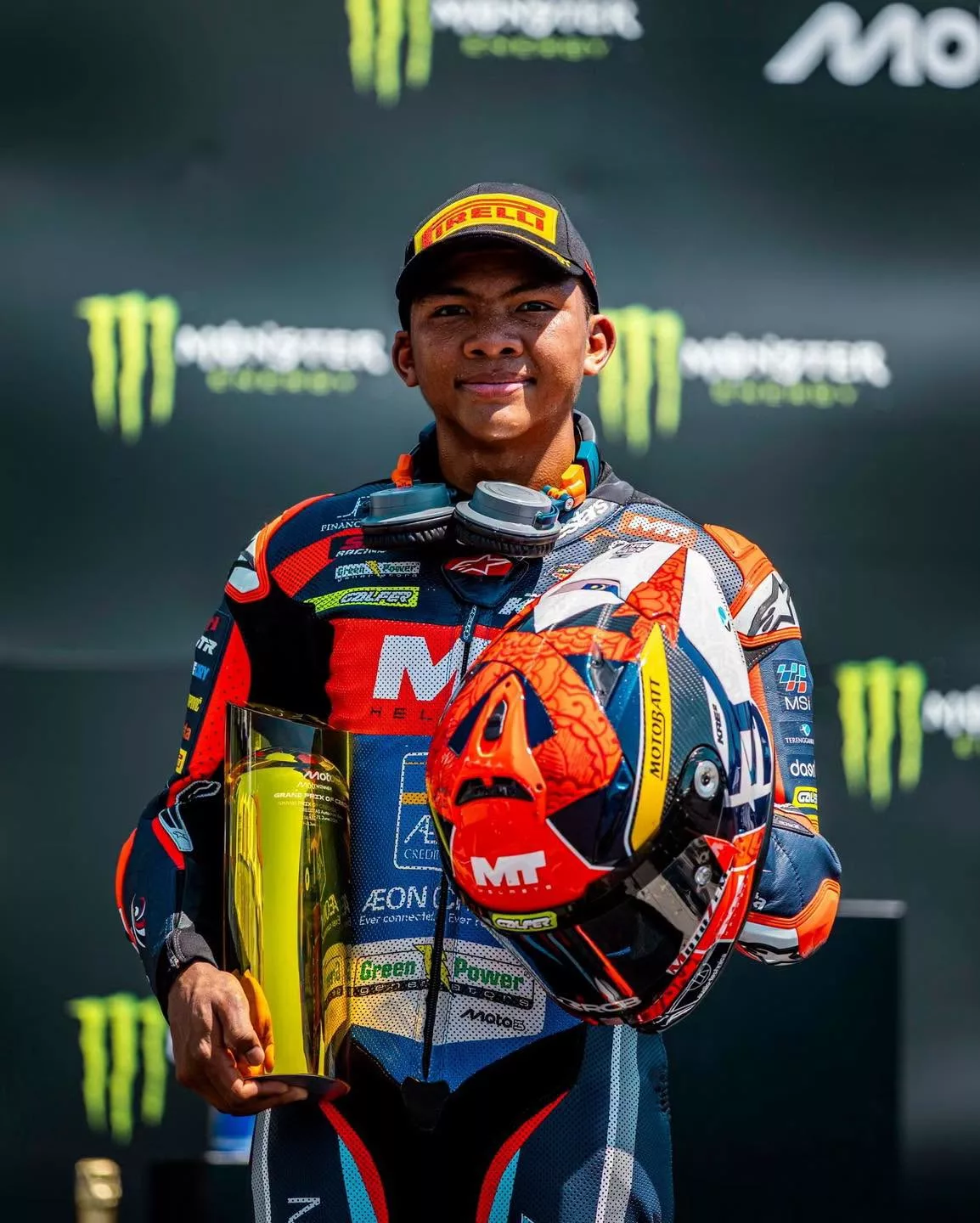 Hakim Danish Pecah Kemarau 10 Tahun Malaysia, Rangkul Gelaran Juara Di GP Czech!