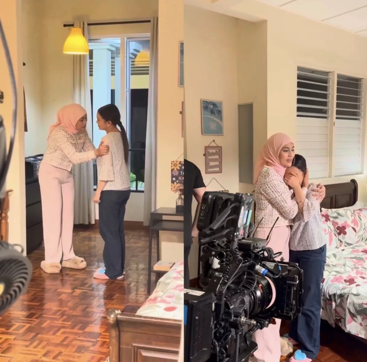 “Terbanglah Lebih Tinggi” -Fasha Sandha Bangga Lihat Bakat Lakonan Sharmaine Alexander Semakin Menyerlah