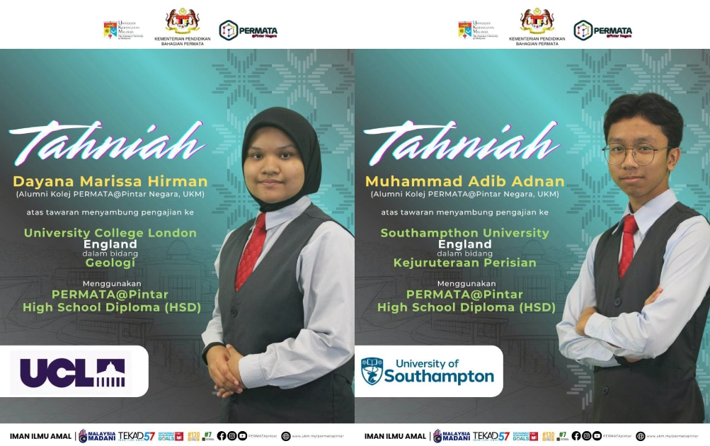 14 Alumni PERMATA@Pintar Buktikan Kehebatan, Terima Tawaran Universiti Terkemuka Dunia