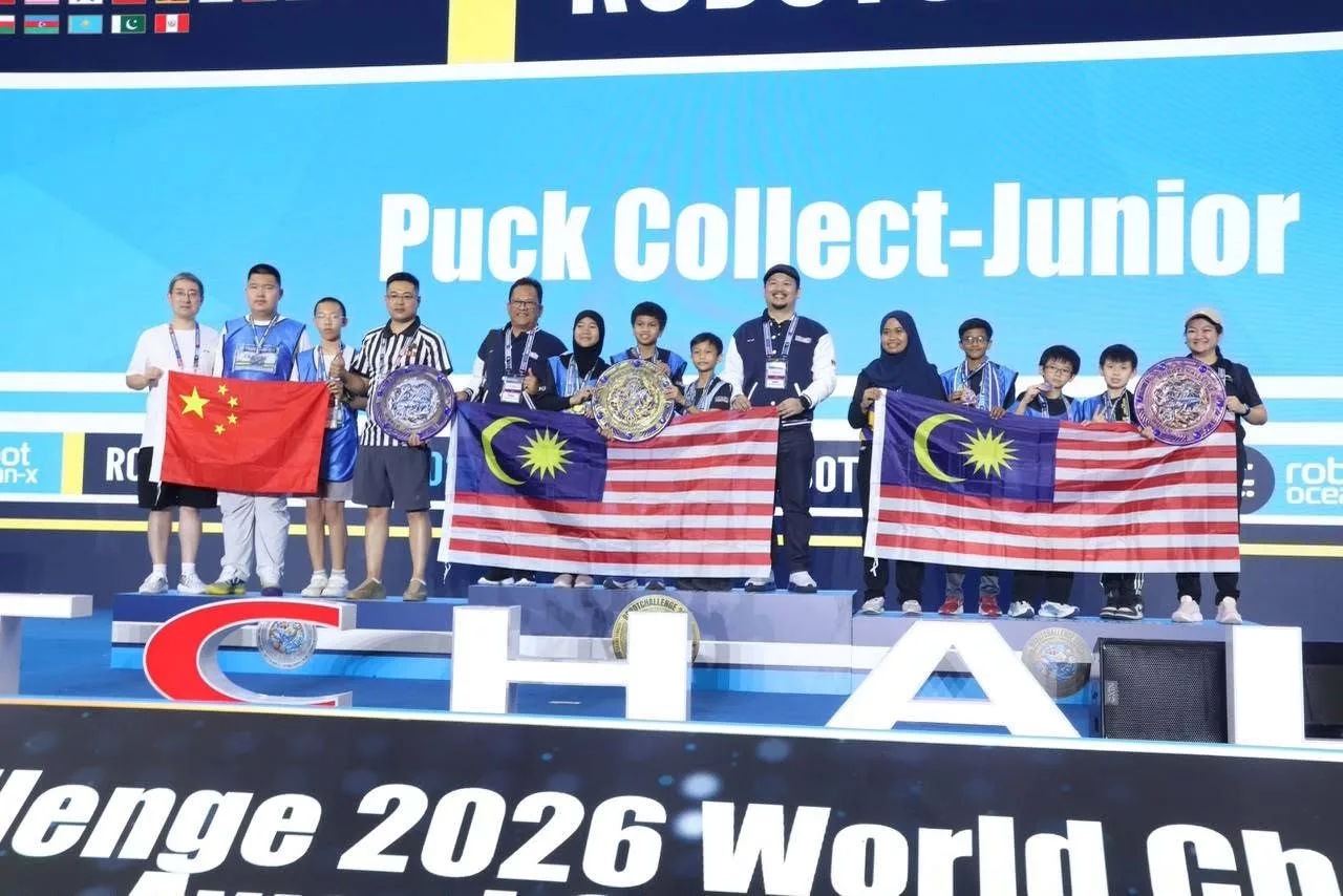 Pasukan Robotik Malaysia Harumkan Nama Negara, Raih Lima Pingat Di World Robot Challenge
