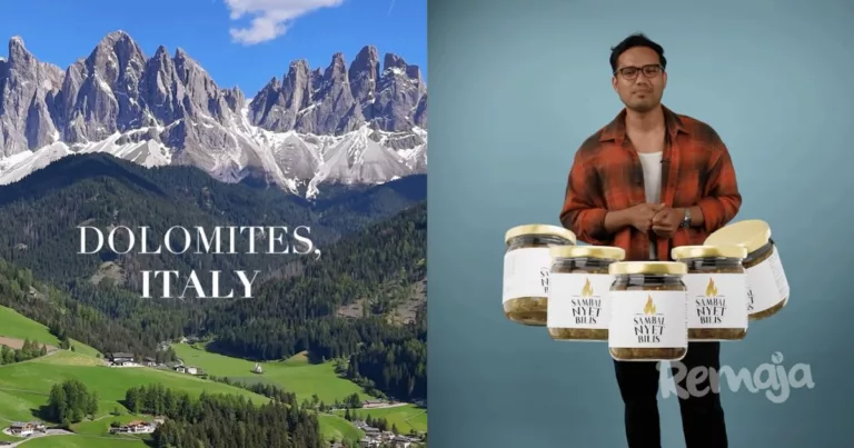 5 Pembeli Terpantas Sambal Nyet Bilis Bakal Terbang Ke Dolomites, Italy Bersama KA!