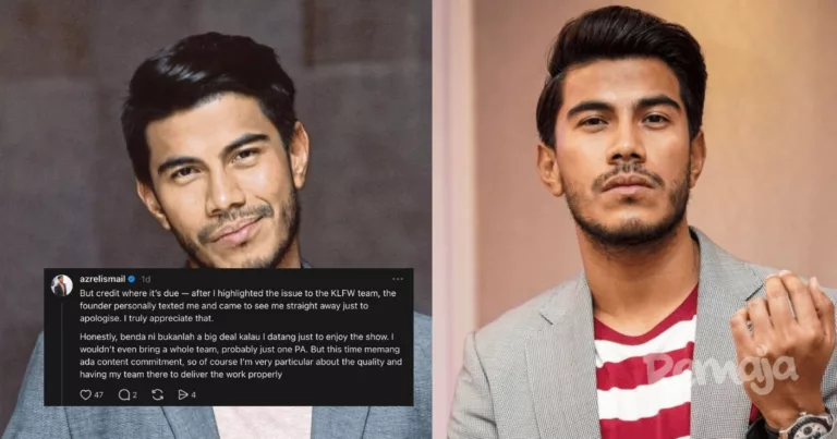 Azrel Ismail Hargai Tindakan Profesional Founder KLFW Mohon Maaf Selepas Isu Team Kena ‘Halau’