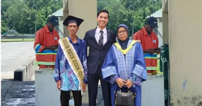 25 Tahun Abah Cari Rezeki Sebagai Pekerja Pembersihan, Kini Anak Mahu Balas Jasa -“Tak Pernah Malu Jadi Anak Abah”