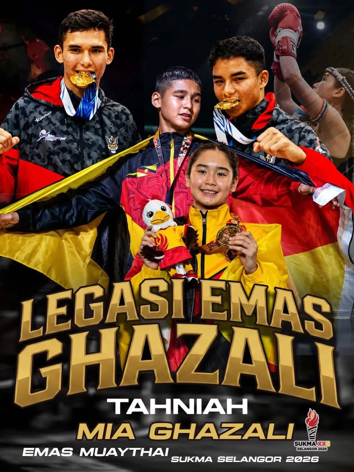 “Mereka Persiapkan Saya Dengan Baik” -Mia Dedikasi Emas SUKMA Buat Abang-Abang, Mahu Teruskan Legasi Keluarga Ghazali 15 “Mereka Persiapkan Saya Dengan Baik” -Mia Dedikasi Emas SUKMA Buat Abang-Abang, Mahu Teruskan Legasi Keluarga Ghazali