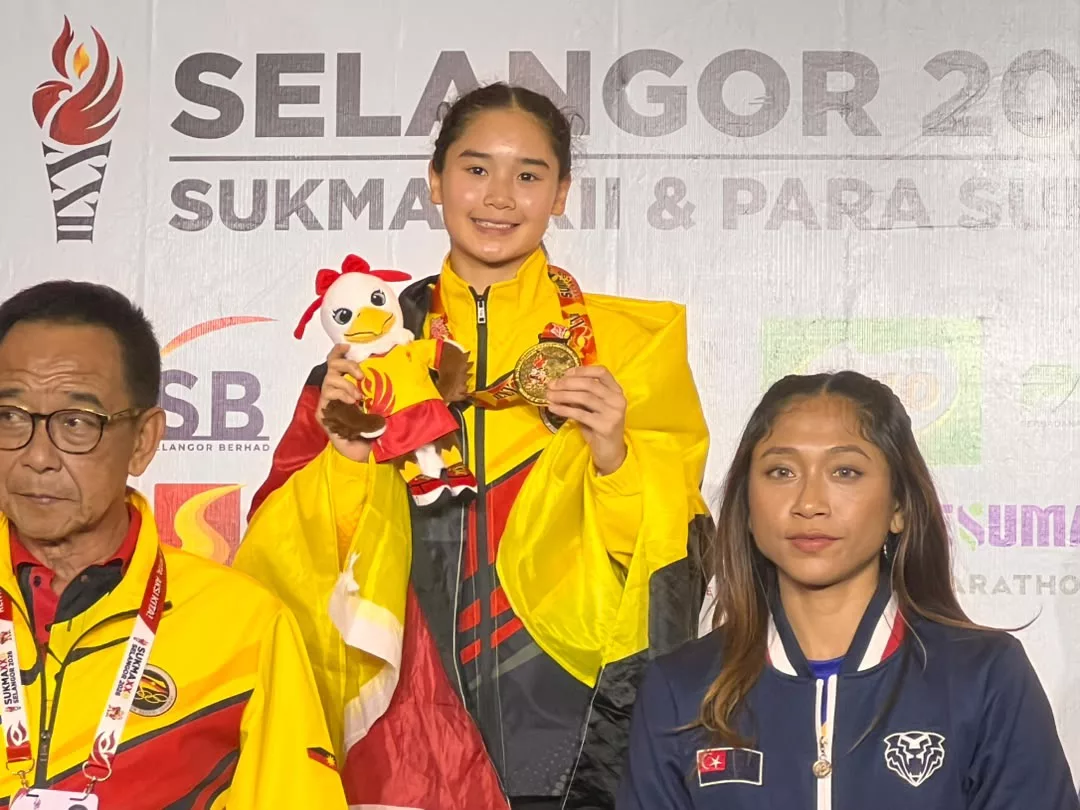 Mia Ghazali Teruskan Legasi Keluarga, Rangkul Emas Muay Thai Di SUKMA 2026! Tahniah!