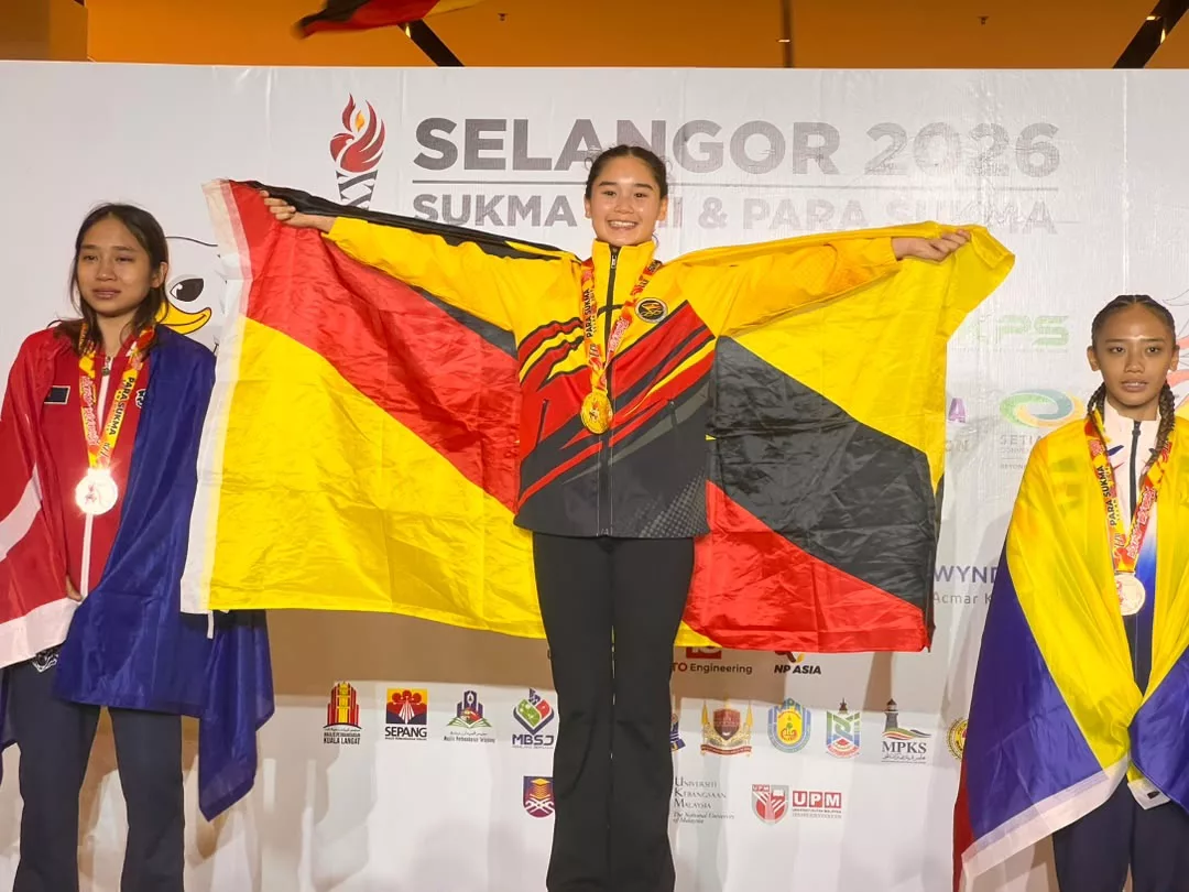 Mia Ghazali Teruskan Legasi Keluarga, Rangkul Emas Muay Thai Di SUKMA 2026! Tahniah!