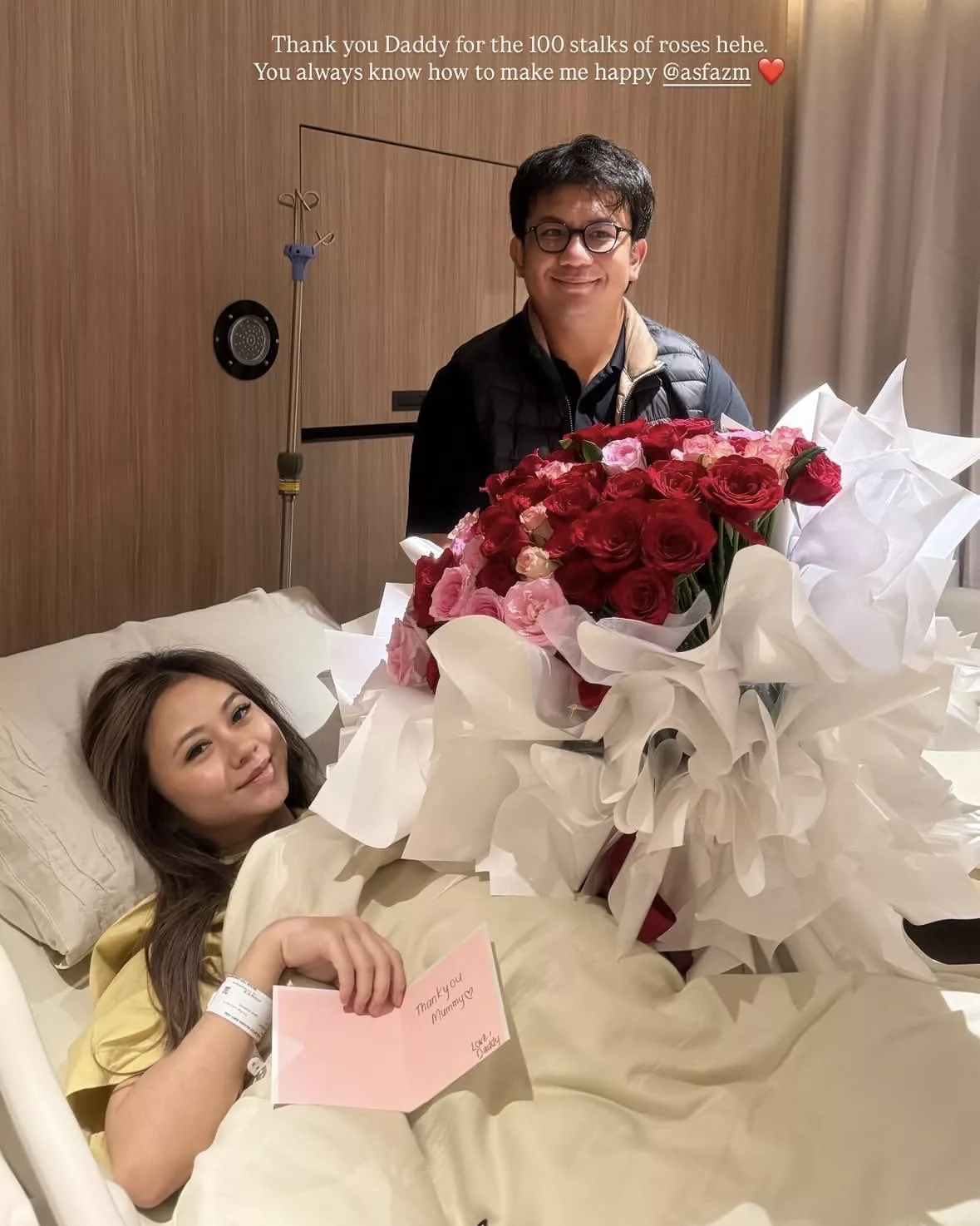 Intan Najuwa Sambut Kelahiran Puteri Kedua, Kongsi Wajah Comel Imane Laudya