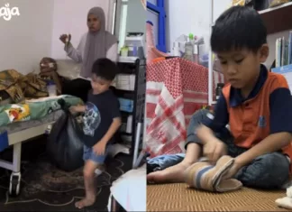 Baru 8 Tahun, Adik Umar Sudah Galas Tanggungjawab Besar Bantu Ibu & Datuk Uzur