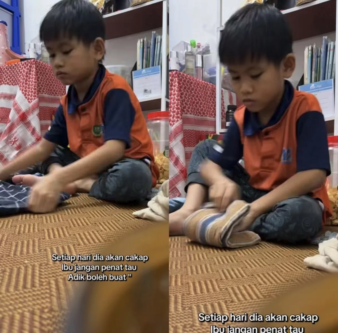Baru 8 Tahun, Adik Umar Sudah Galas Tanggungjawab Besar Bantu Ibu & Datuk Uzur 5 Baru 8 Tahun, Adik Umar Sudah Galas Tanggungjawab Besar Bantu Ibu & Datuk Uzur
