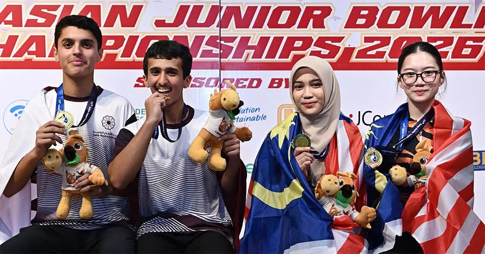 Nur Syahira Amani-Helena Cipta Kejutan, Raih Emas Di Kejohanan Tenpin Boling Remaja Asia