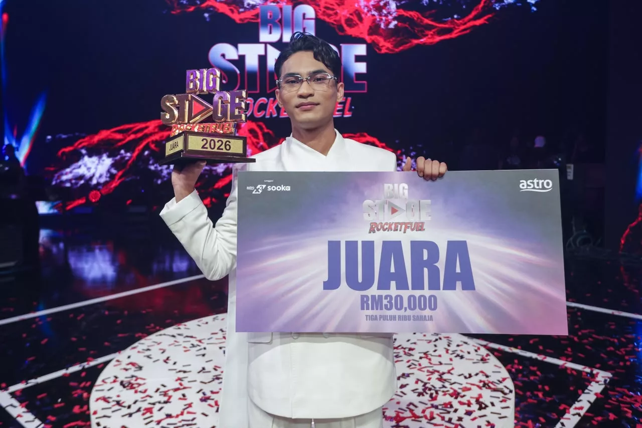 Raih Markah Keseluruhan Tertinggi, Hussain Dinobat Juara Big Stage Rocketfuel