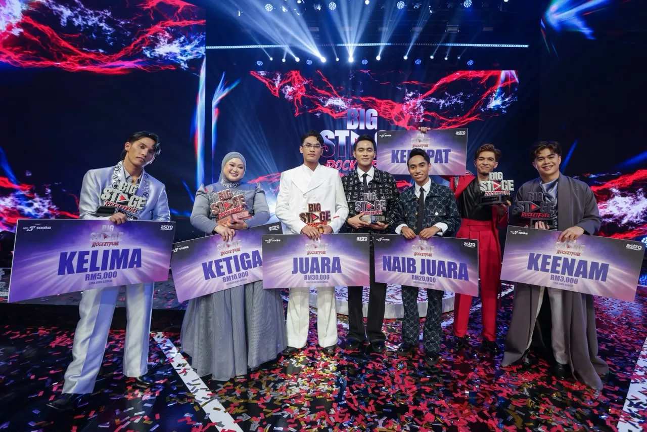 Raih Markah Keseluruhan Tertinggi, Hussain Dinobat Juara Big Stage Rocketfuel