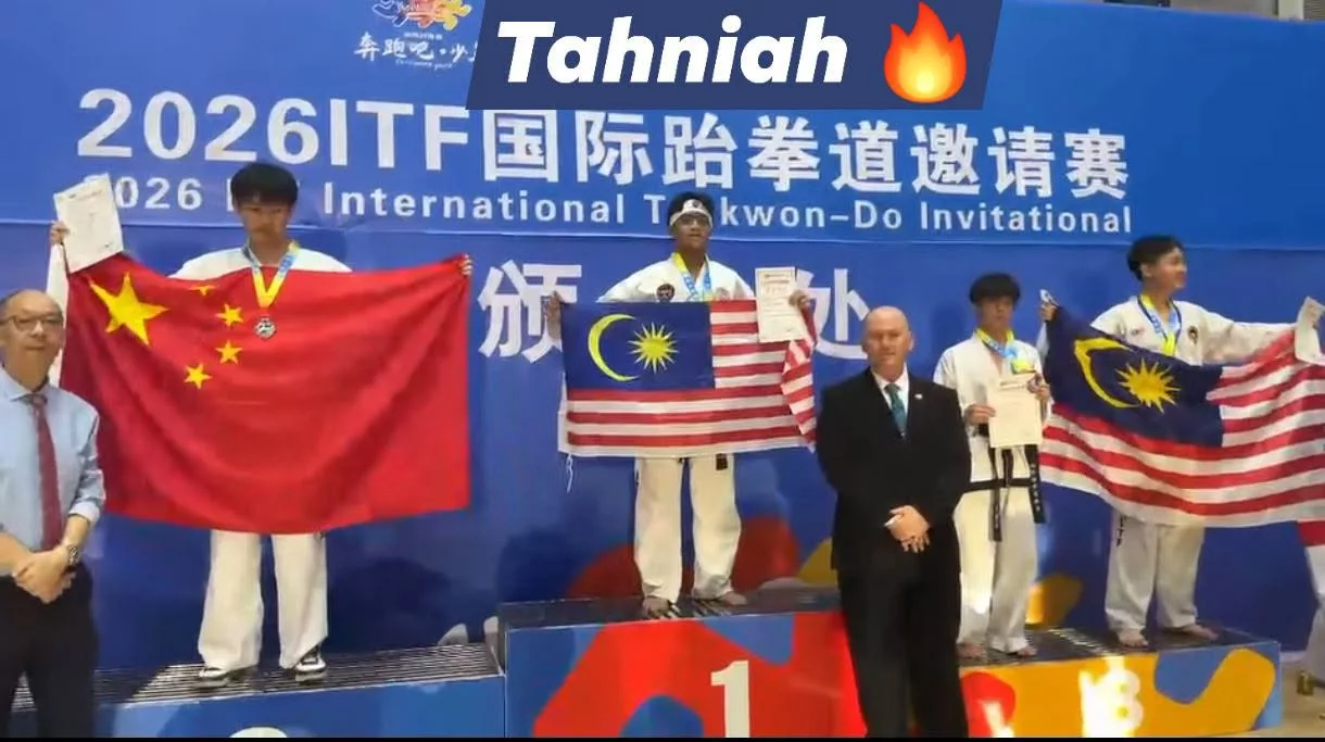Muhammad Esyhan Izz Raih Empat Emas, Ukir Kejayaan Cemerlang Di Pentas Taekwondo China! Tahniah! 6 Muhammad Esyhan Izz Raih Empat Emas, Ukir Kejayaan Cemerlang Di Pentas Taekwondo China! Tahniah!