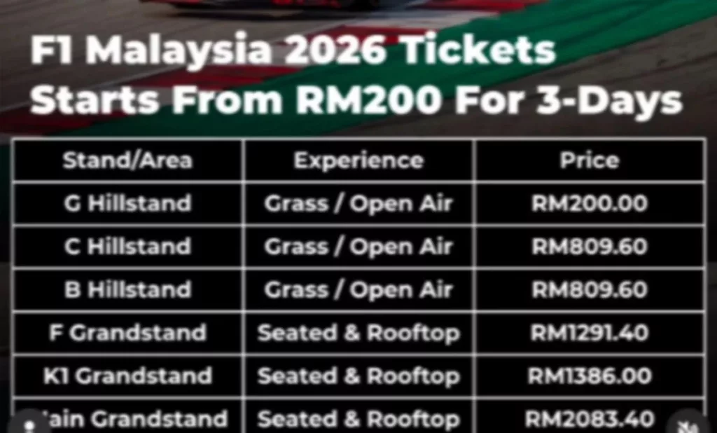 Khairul Aming Kongsi Detik ‘Battle’ Tiket F1, Netizen Berseloroh “Haa Rasakan, Itulah Kami Rasa Selama Ini”