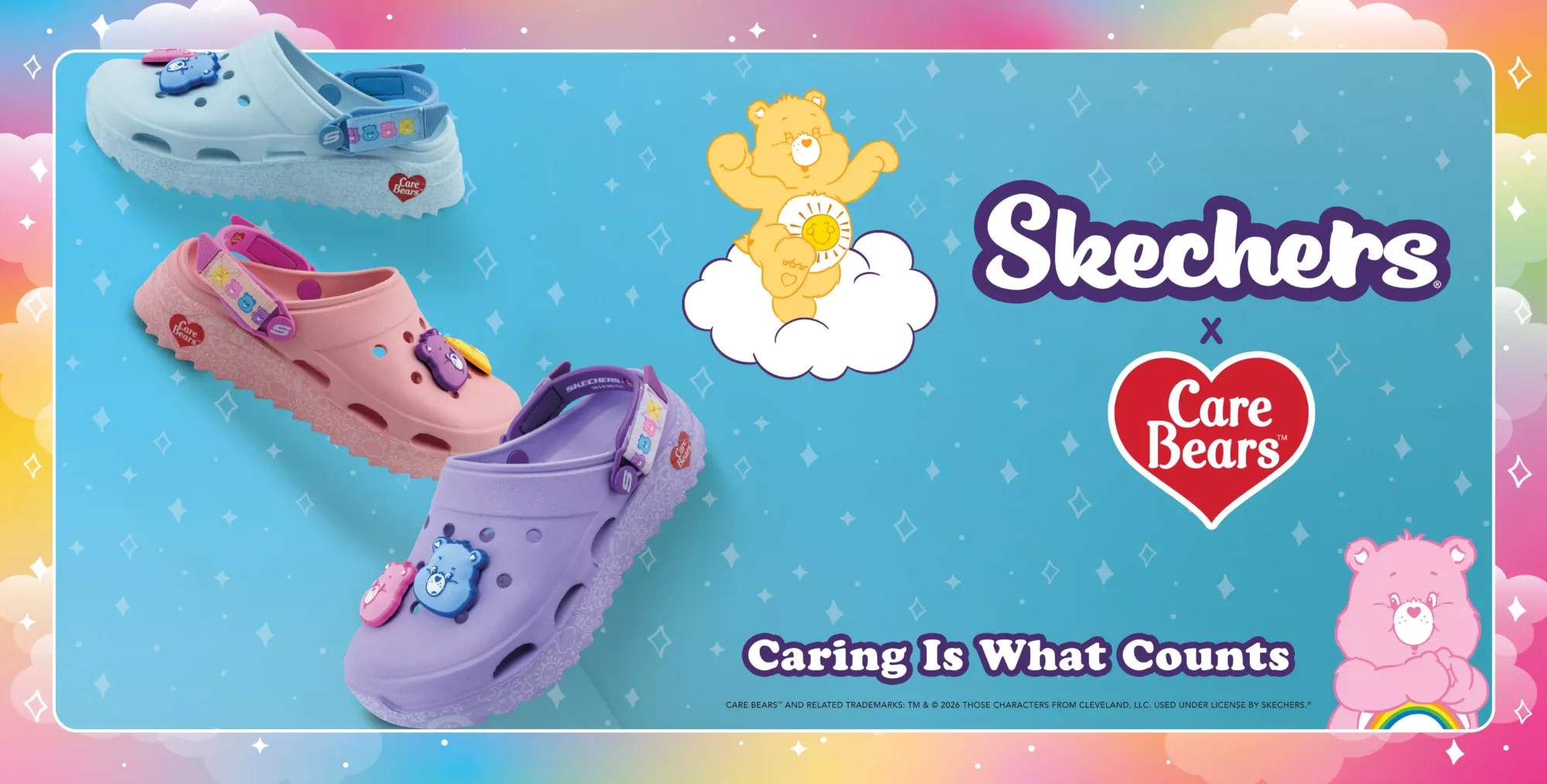 'Nostalgia Is Back!' Skechers x Care Bears Lancar Koleksi Paling Comel & Penuh Warna