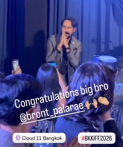 Bront Palarae Terima Pengiktirafan Serantau, Raih Anugerah Kehormat BKKIFF 2026 3 Bront Palarae Terima Pengiktirafan Serantau, Raih Anugerah Kehormat BKKIFF 2026