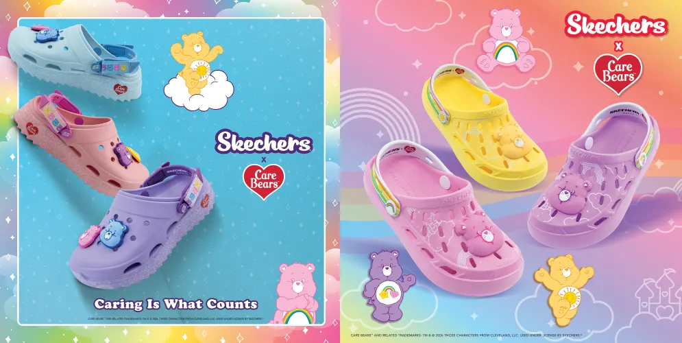 'Nostalgia Is Back!' Skechers x Care Bears Lancar Koleksi Paling Comel & Penuh Warna