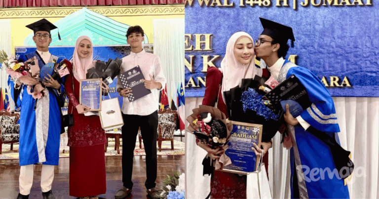 “Baiknya Takdir Tuhan” – Anak Sulung Raih Anugerah Terbaik Di MRSM, Rita Rudaini Titip Penghargaan Buat Guru