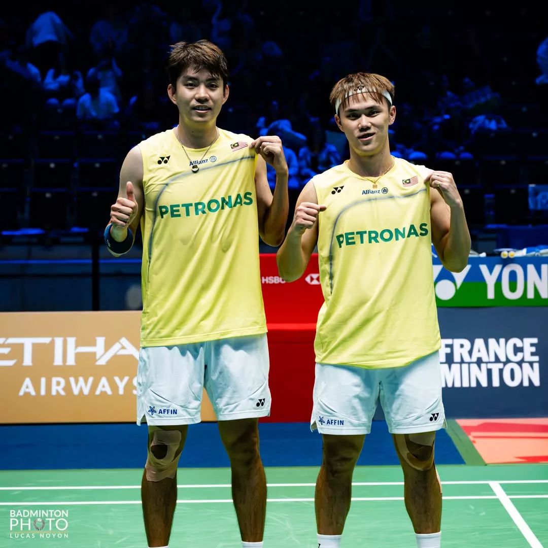 Man Wei Chong-Tee Kai Wun Bangkit Cipta Kejutan, Rangkul Gelaran Juara Terbuka Perancis, Tahniah! 2 Man Wei Chong-Tee Kai Wun Bangkit Cipta Kejutan, Rangkul Gelaran Juara Terbuka Perancis, Tahniah!
