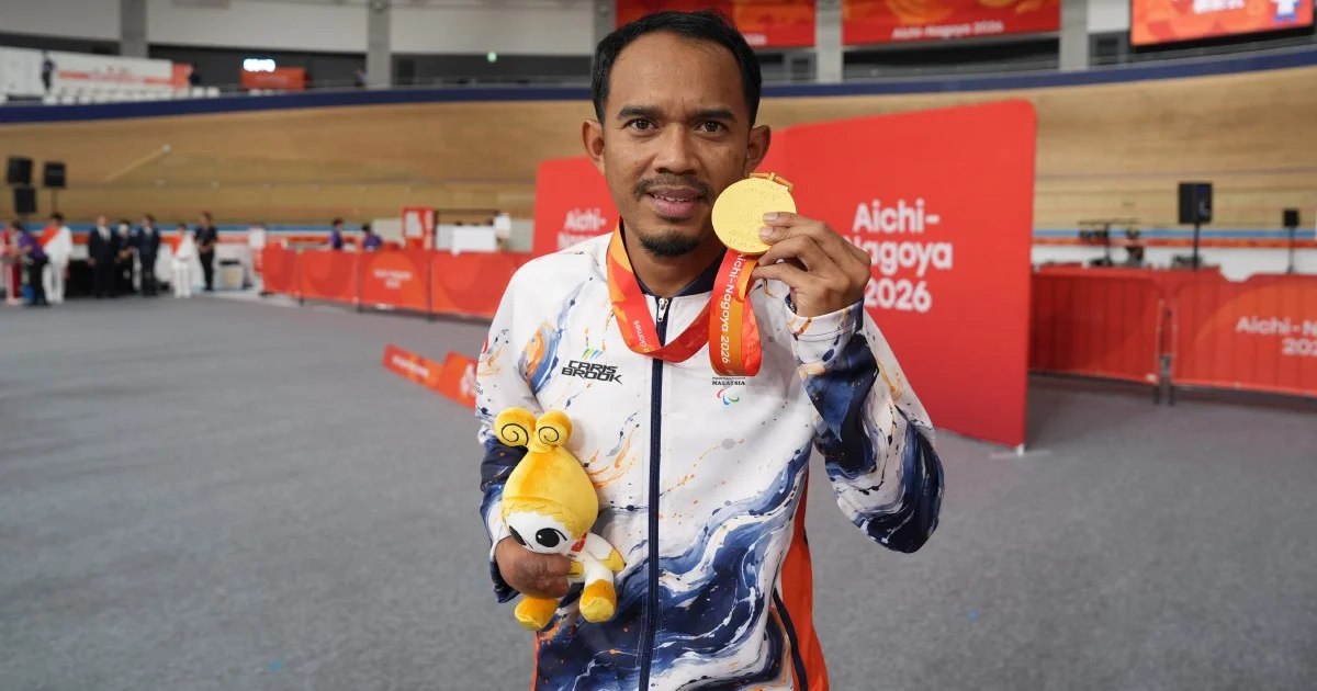 Lakar Sejarah! Zuhairie Raih Emas Sulung Negara, Lebur Rekod Sukan Para Asia 2026 3 Lakar Sejarah! Zuhairie Raih Emas Sulung Negara, Lebur Rekod Sukan Para Asia 2026