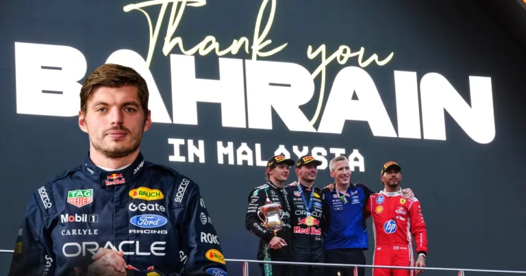 Hujan Lebat, Litar Basah Jadi Saksi Max Verstappen Tawan GP Bahrain Di Sepang