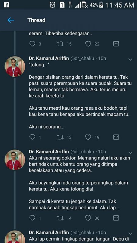 Doktor Kongsi Pengalaman Seram Diganggu 