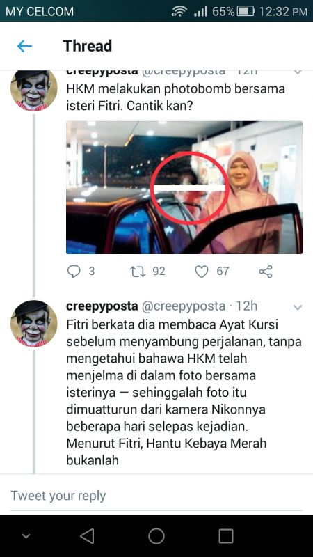 Tular Hantu Kebaya Merah "Kembali" Ganggu Pengguna Di 