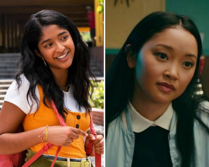 (Dari kiri) Maitriye & Lana Condor mewakili komuniti Asia Selatan dalam dua buah produksi besar Netflix
